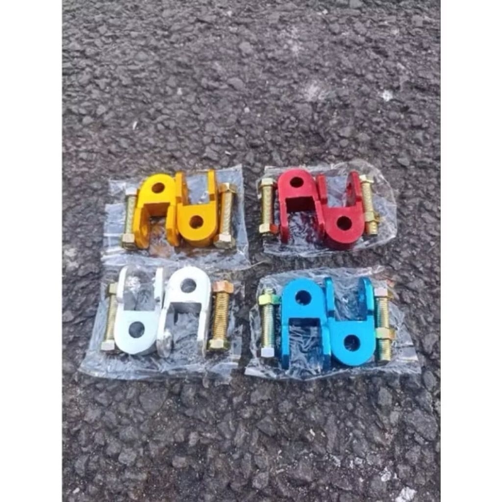 PENINGGI SHOCK BELAKANG MOTOR BEBEK / PENINGGI SHOCK BELAKANG/ SAMBUNGAN SHOCK BELAKANG MOTOR BEBEK