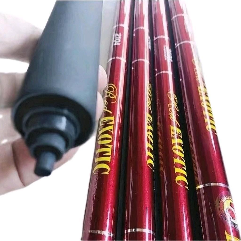 Joran Tegek Red Exotic Haizen Premium Spek Kaku untuk Lele