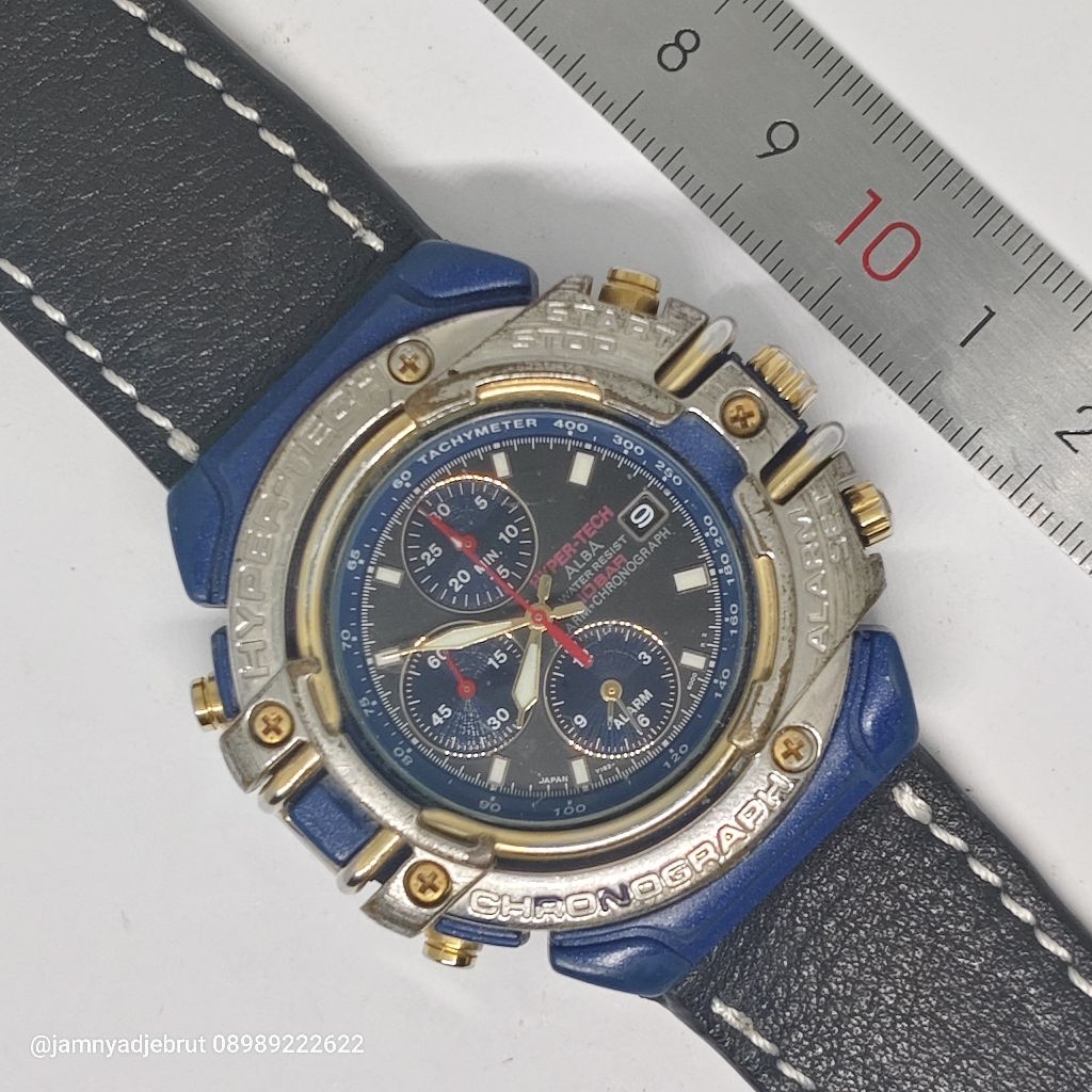 Jam Alba Hypertech Y182-6000 Vintage Bekas