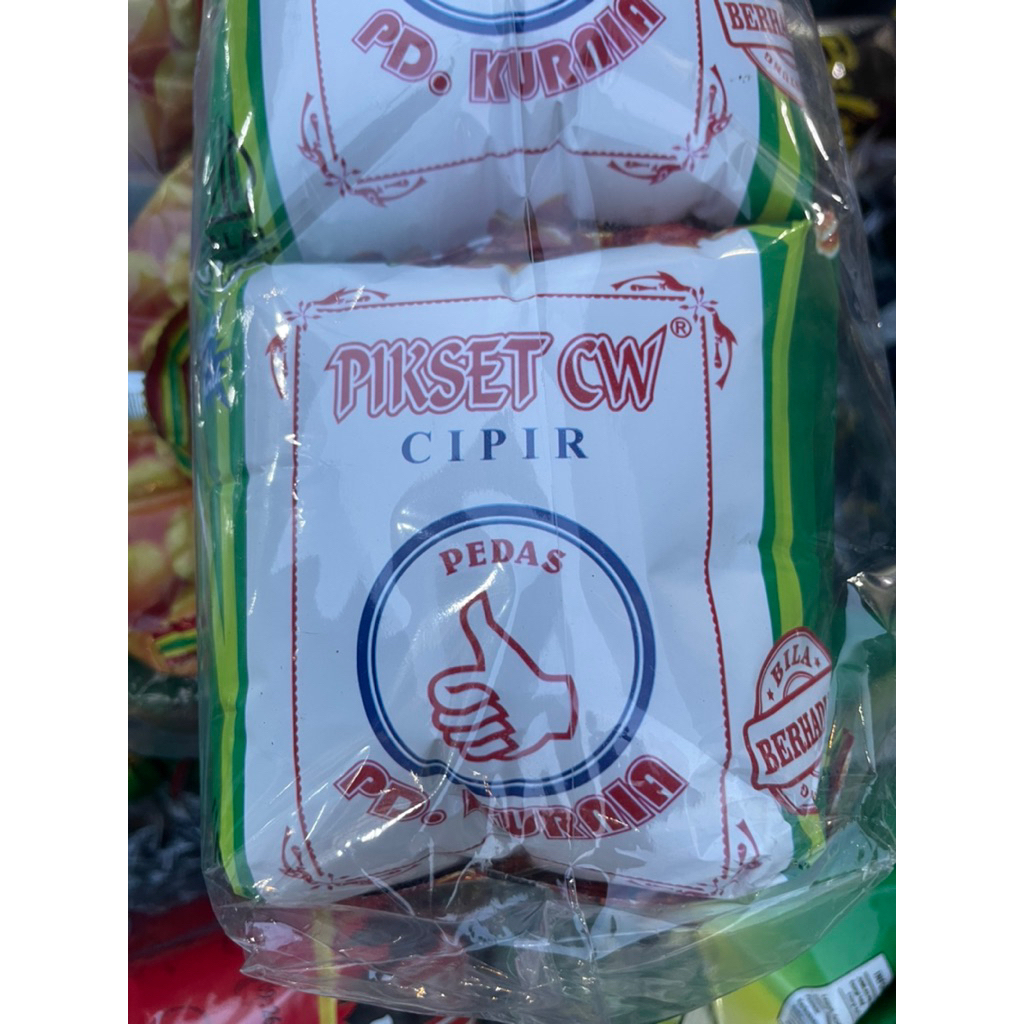 Pikset Cw Cipir Pedas Berhadiah Kejutan isi 10pcs