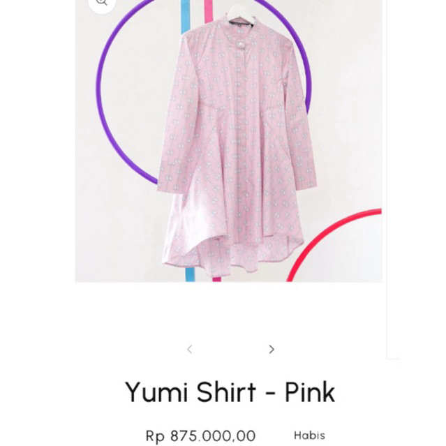 preloved benang jarum x disney yumi shirt