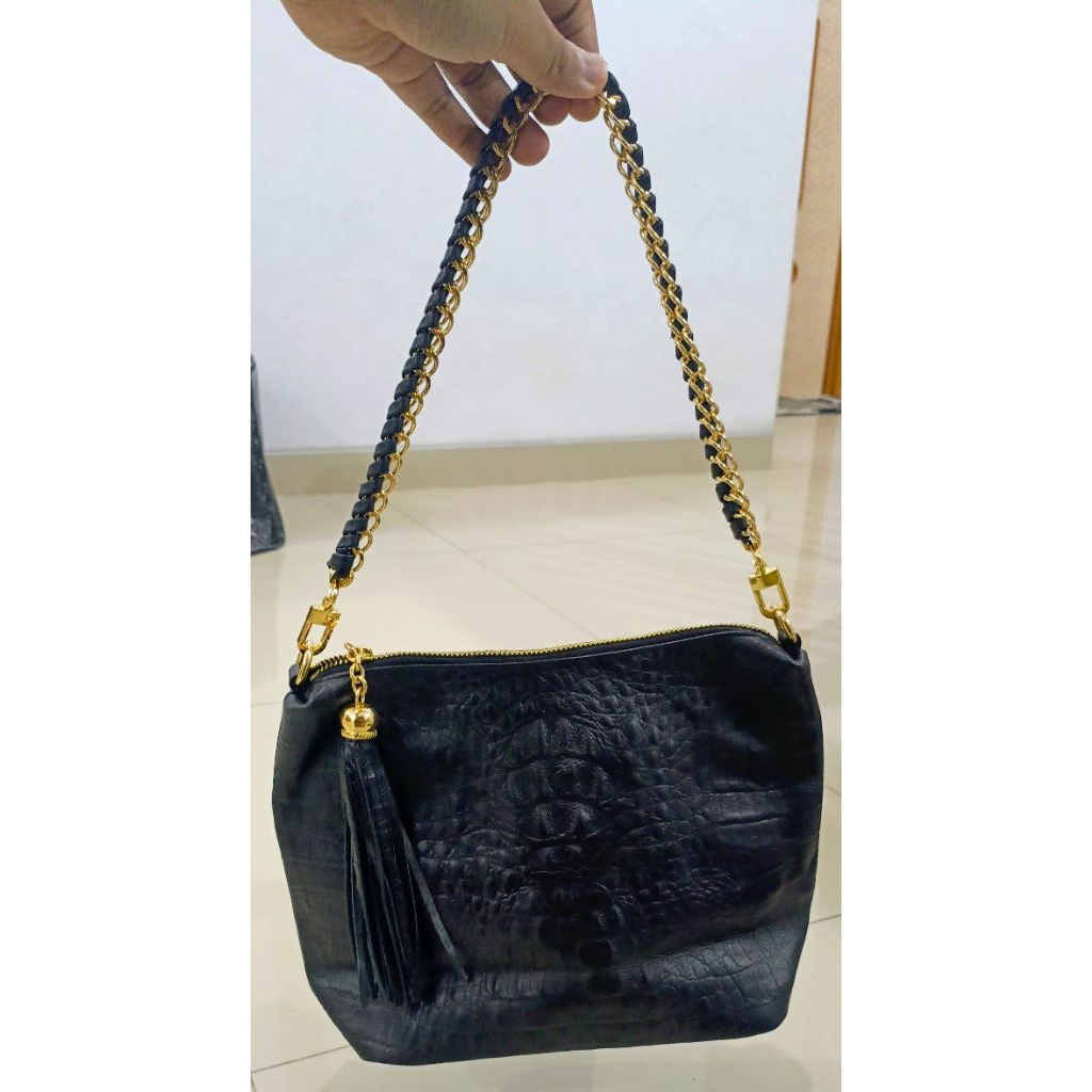 Tas Kulas Croco (Preloved)