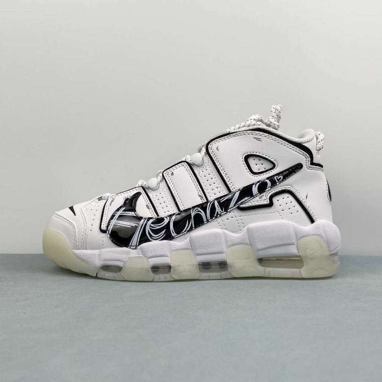 Nike Air More Uptempo 96 Retro Basketball Shoes DQ5014-100 Size:40-47.5