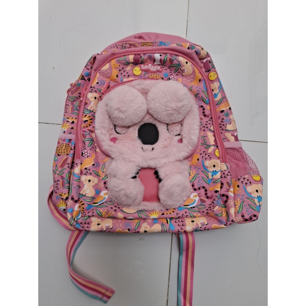 Ransel Koala Pink Boneka Anak TK perempuan