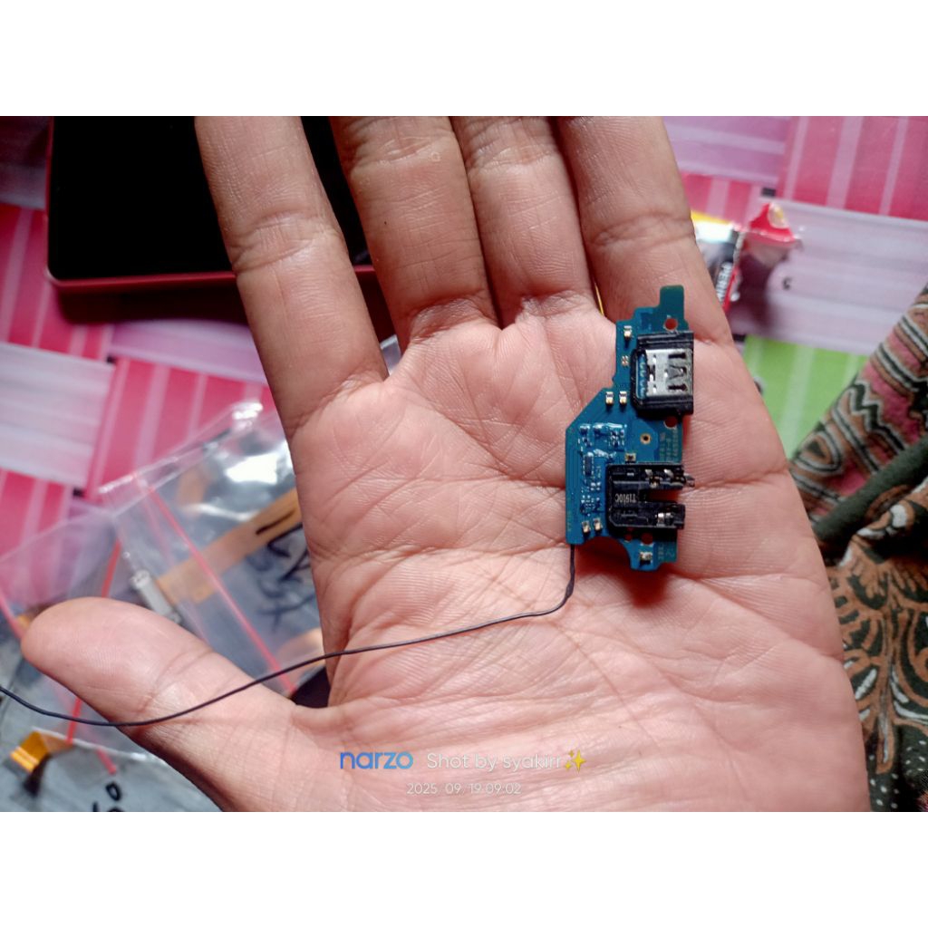 papan cas realme c11 normal ORI copotan