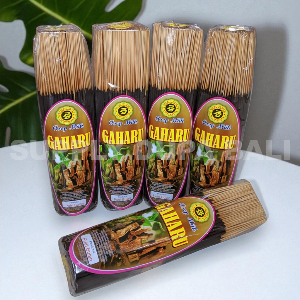 Dupa Gaharu Putri Bulan Asep Miik Menyala 2 Jam Dupa Aromaterapi Pengharum Ruangan