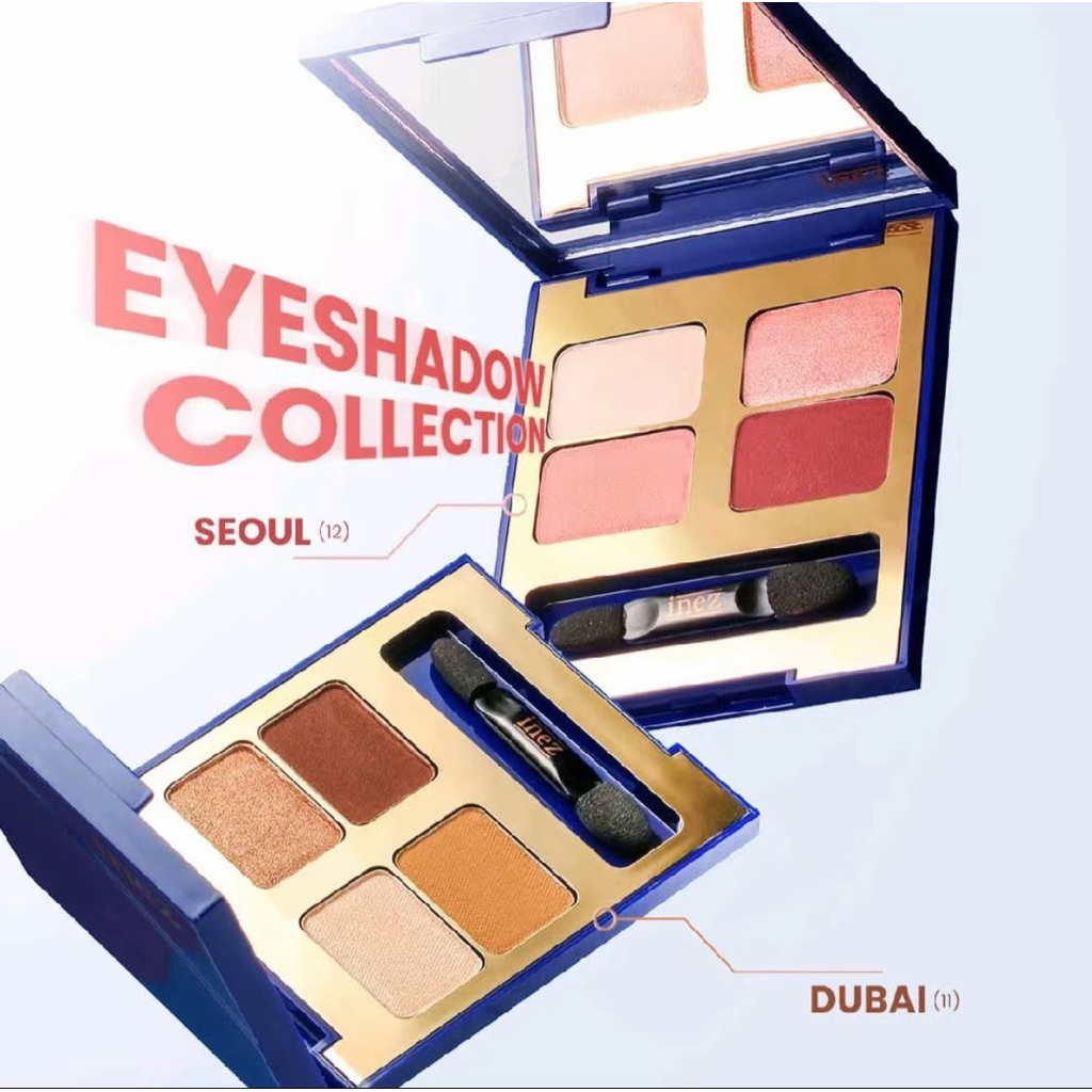 NEW SHADE INEZ COSMETIC EYESHADOW COLLECTION