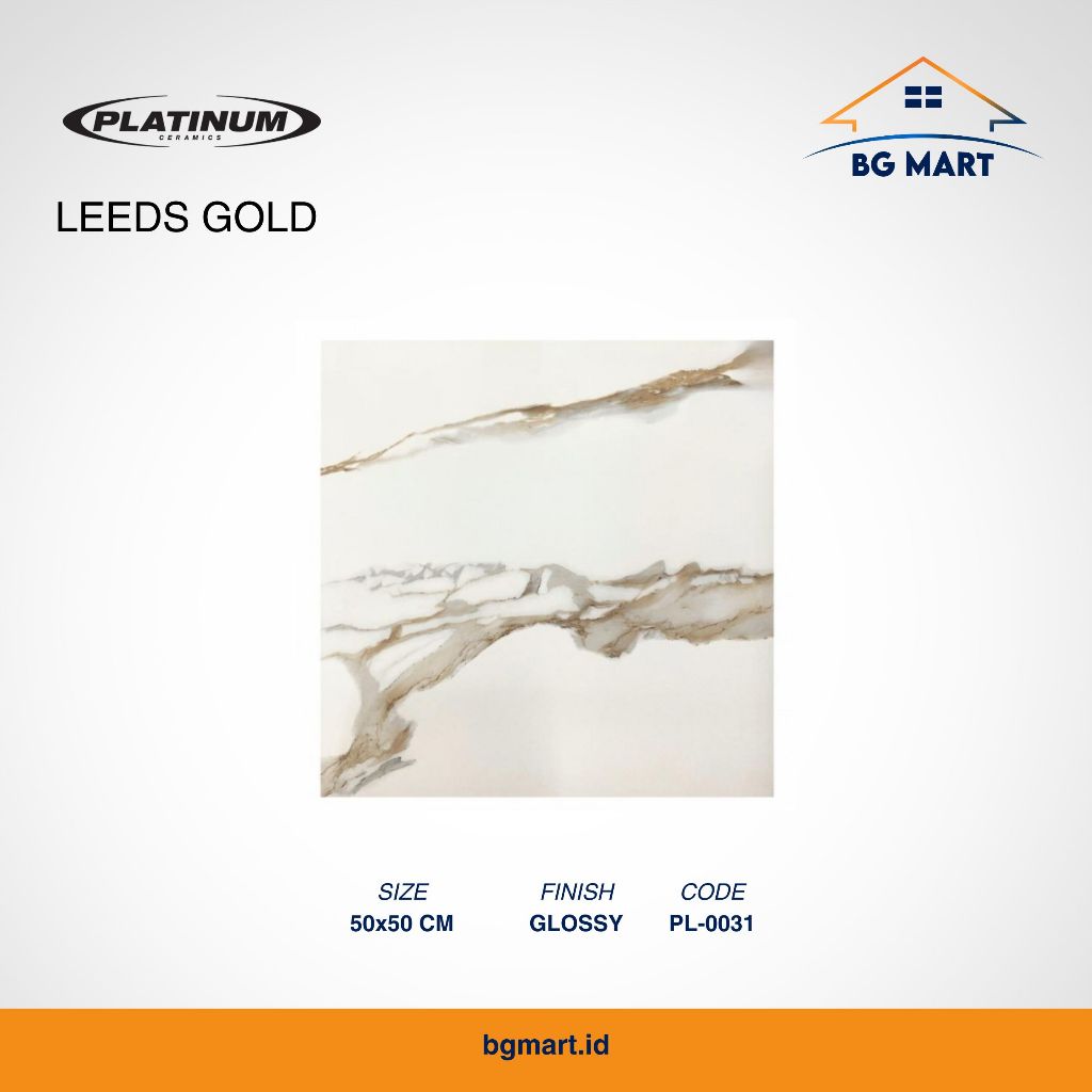 Platinum Keramik Lantai 50x50 Leeds KW A