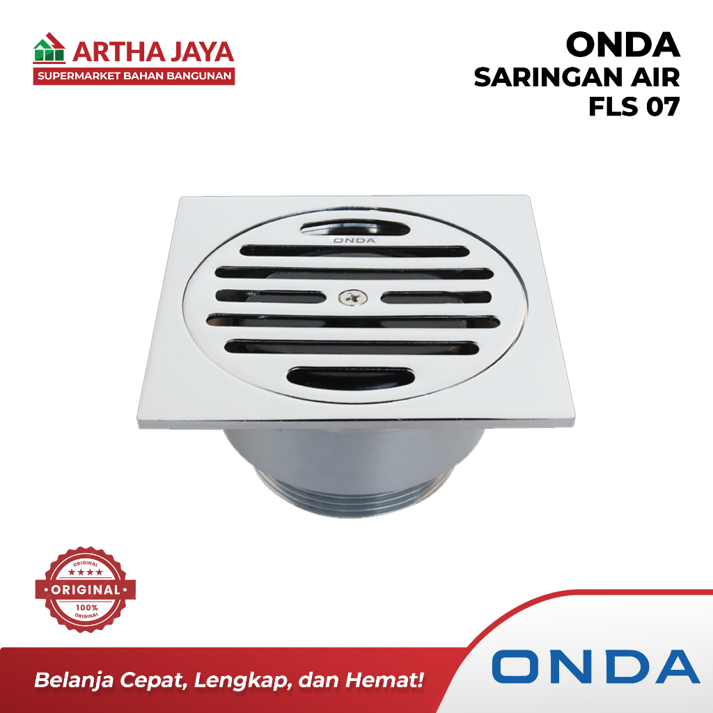 ONDA FLS 07 SARINGAN PEMBUANGAN AIR / SARINGAN AIR GOT KAMAR MANDI