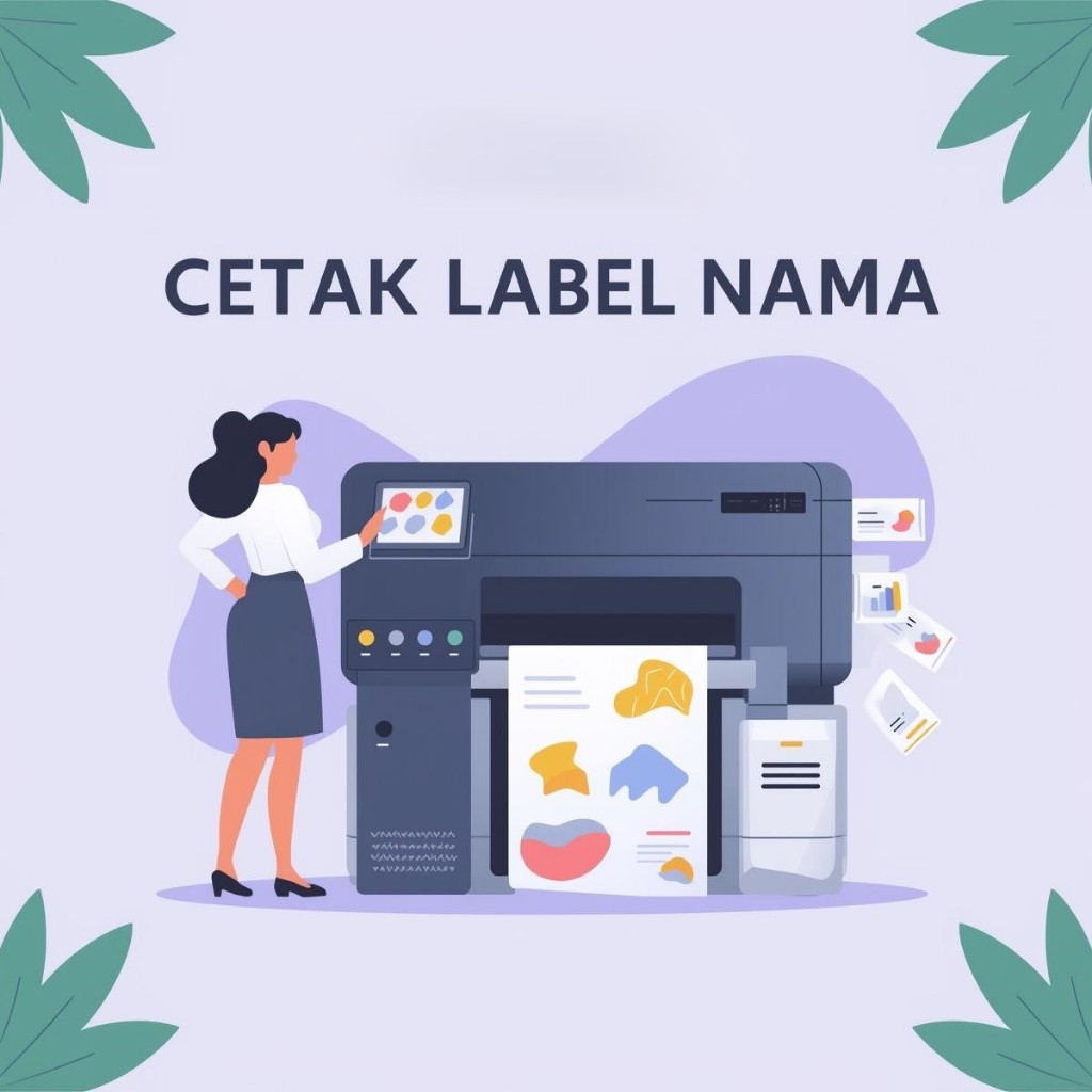 Cetak Label Nama Undangan - Tambahan Cetak Nama Tamu Di label