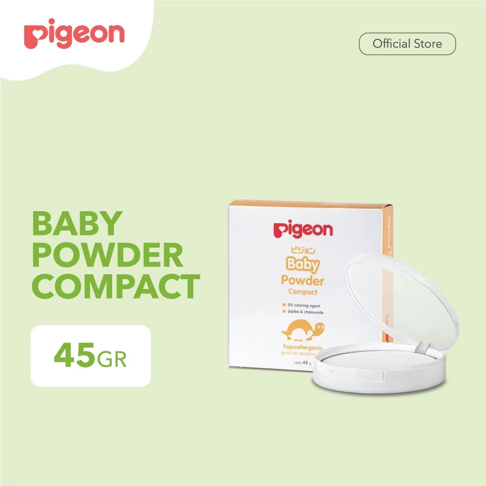 Pigeon Baby Powder Cake Chamomile 45gr | Bedak Pigeon Padat / Bedak Pigeon Padat Bayi