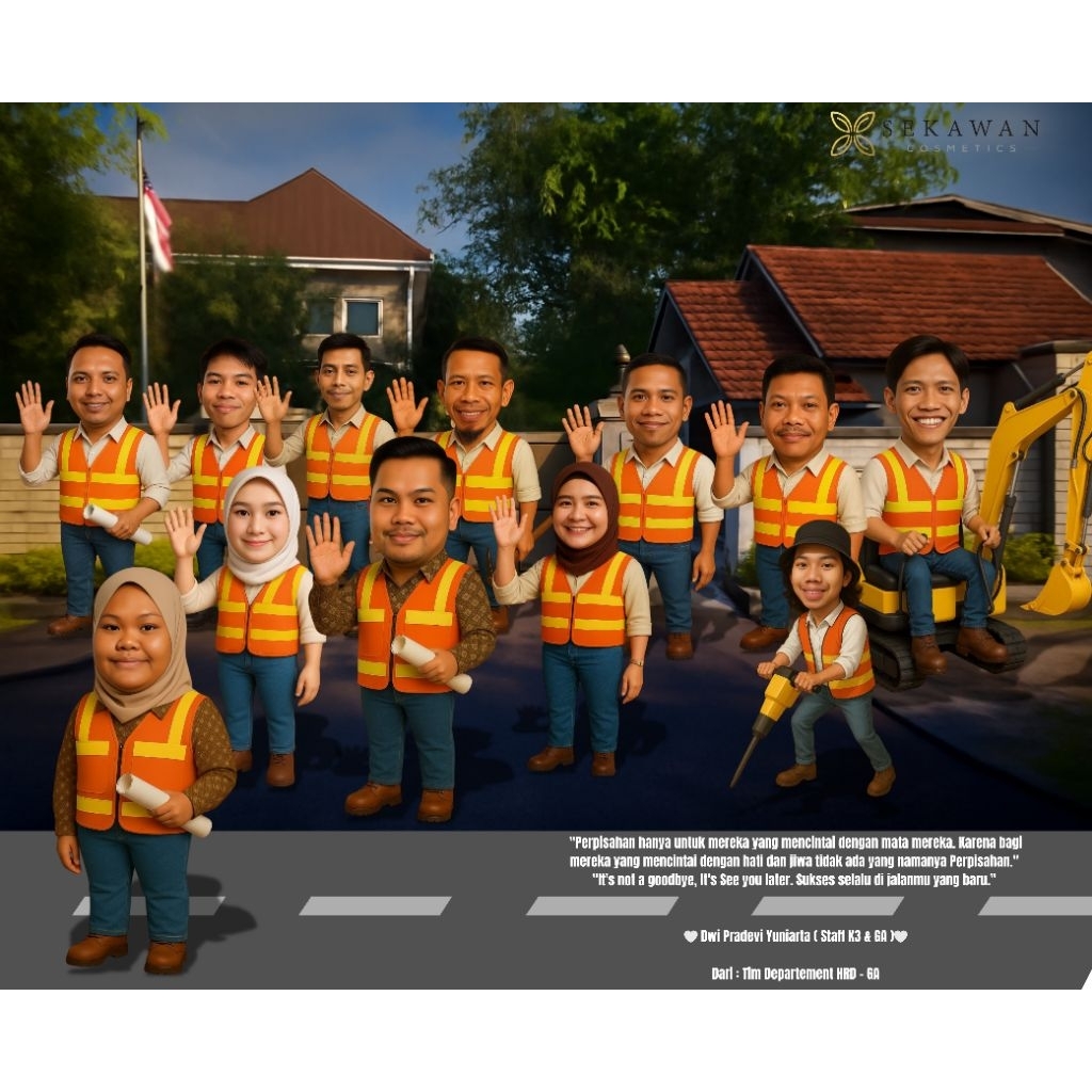 JASA EDIT KARIKATUR 3D | KELUARGA| PASANGAN | PERUSAHAAN