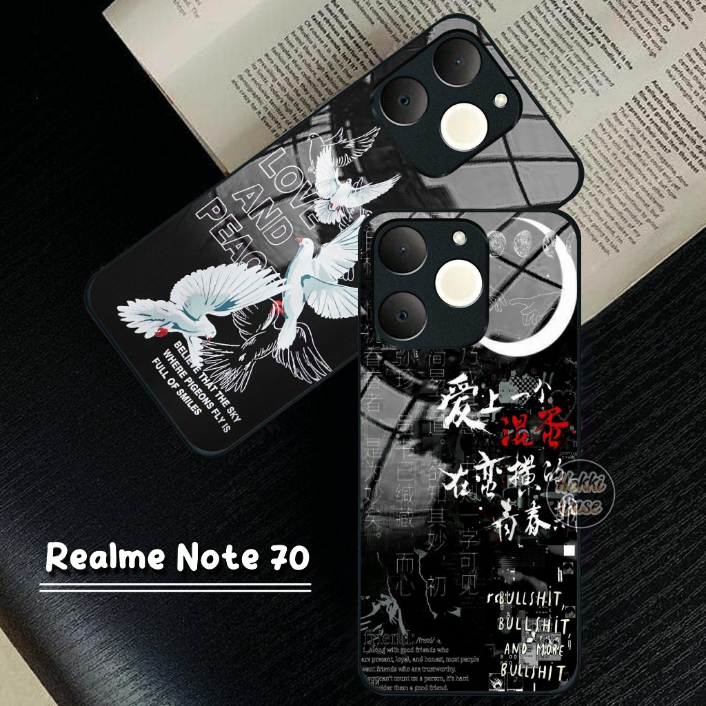 Softcase Realme Note 70 - Case Glass Realme Note 70 - Casing Hp Realme Note 70 - Silicon For Realme 
