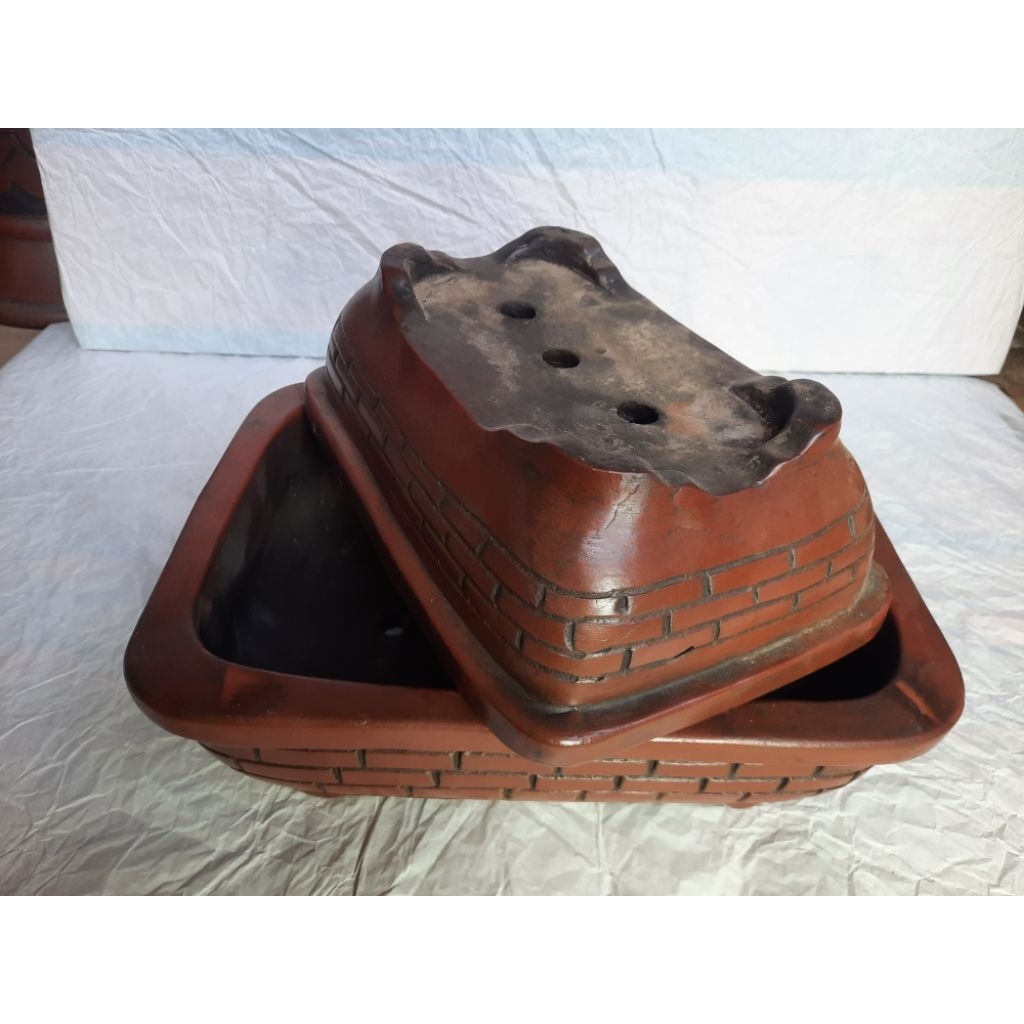 Pot Bonsai Gerabah | Bonsai Tanah Liat