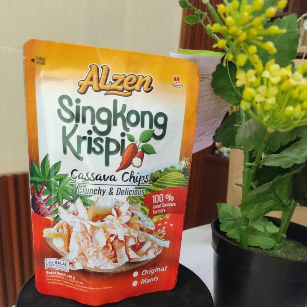 

Singkong Krispi Cassava Snack