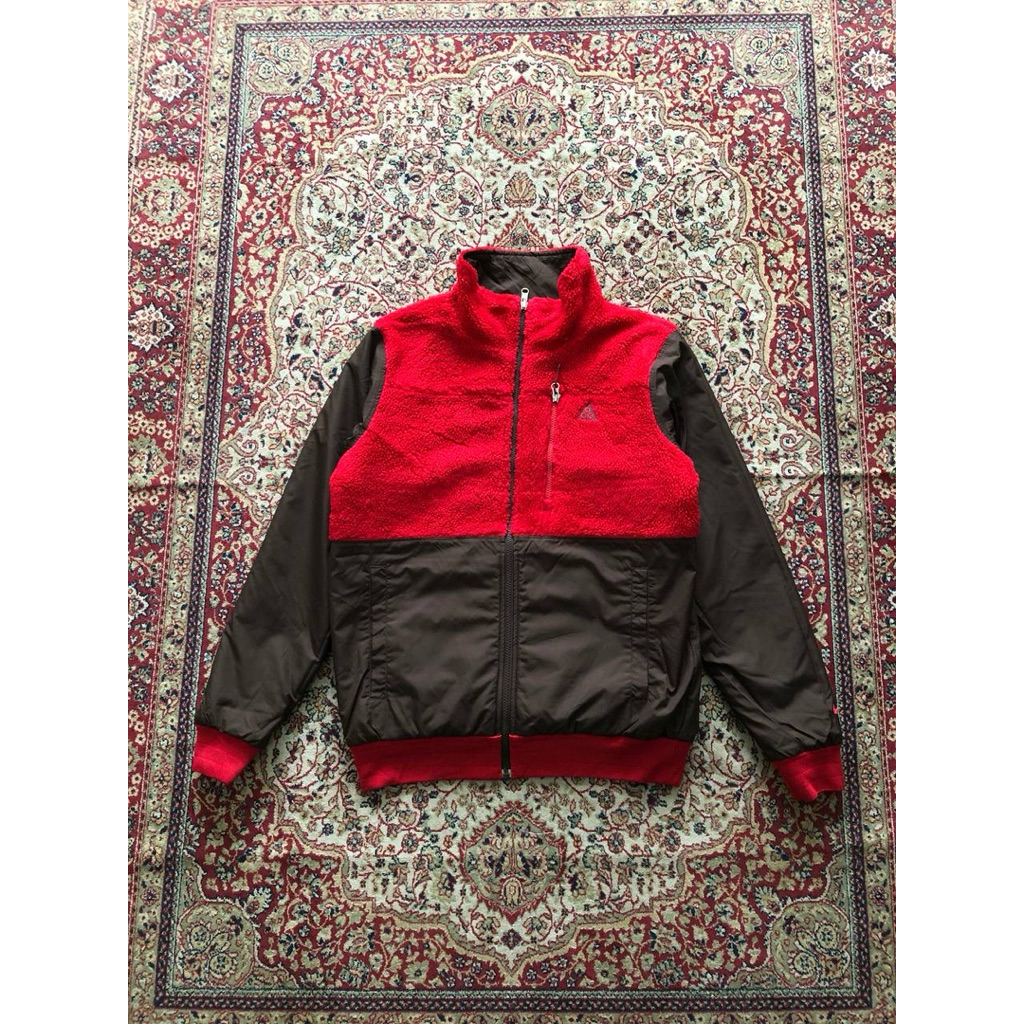 N iki ACG reversible boa fleece jacket  Vintage N aik aki VINTAGE ACG witer jacket G216