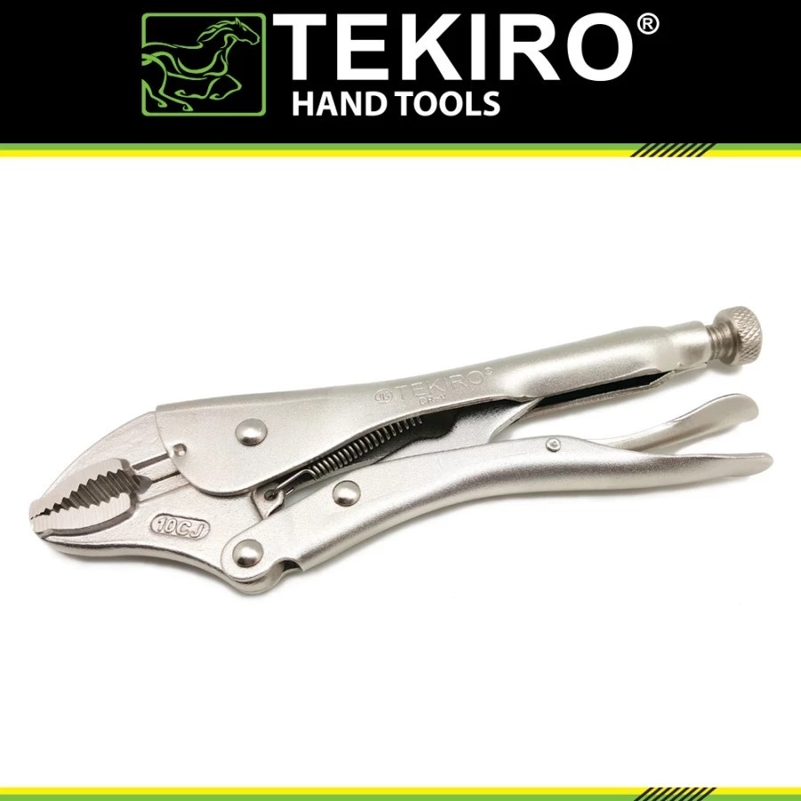 Tekiro Tang Jepit Buaya 10in 10 Inch Jepit Kapiler Vice Grip Locking Pliers LG0770 LG 0770