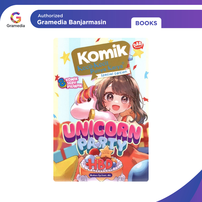 Gramedia Banjarmasin - Komik KKPK Rep Spesial: Unicorn Party (+3 Judul Terbaru)