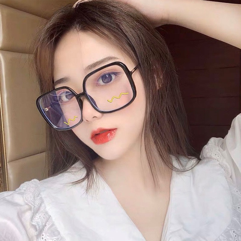 Dennos GS-28 Kacamata Retro Square Korean Fashion