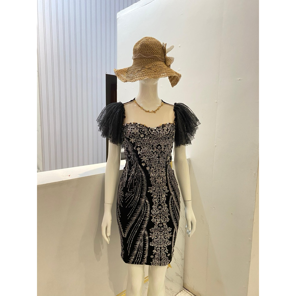 JESLEN - Dress Singer baju pesta penyanyi baju nyanyi wedding singer gaun pendek gaun panjang syahri