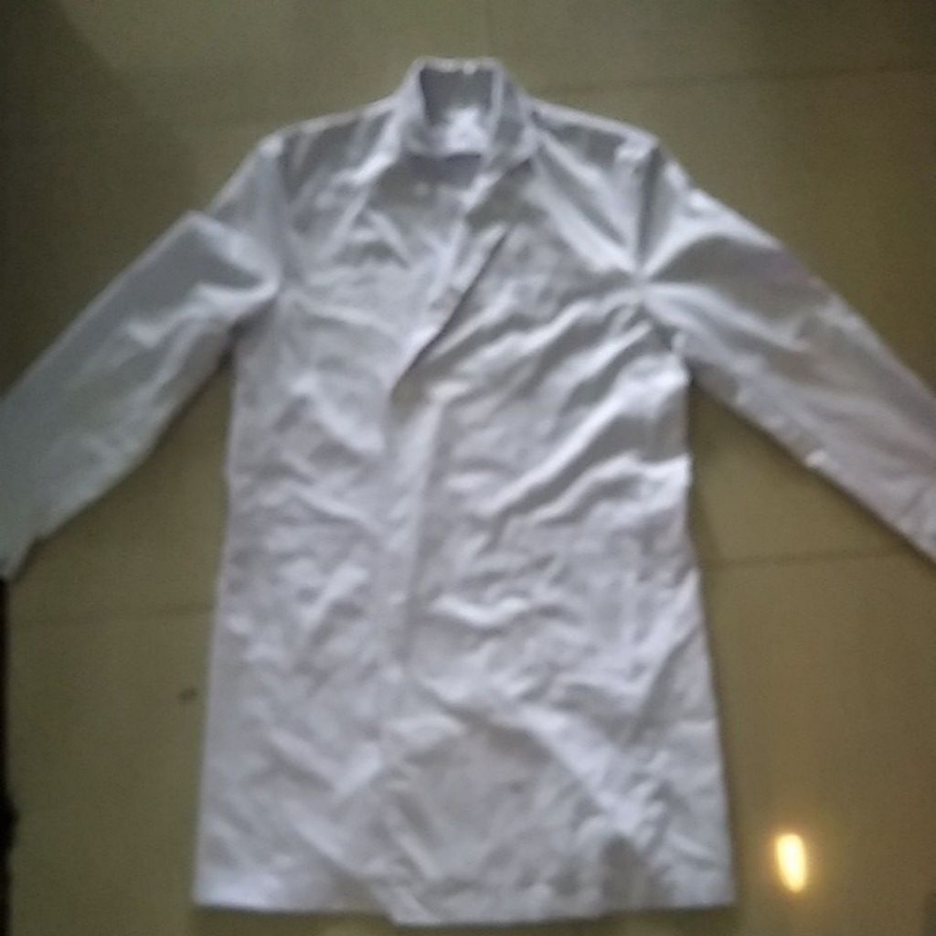preloved - jas laboratorium/jas praktek/jas dokter (lengan panjang)