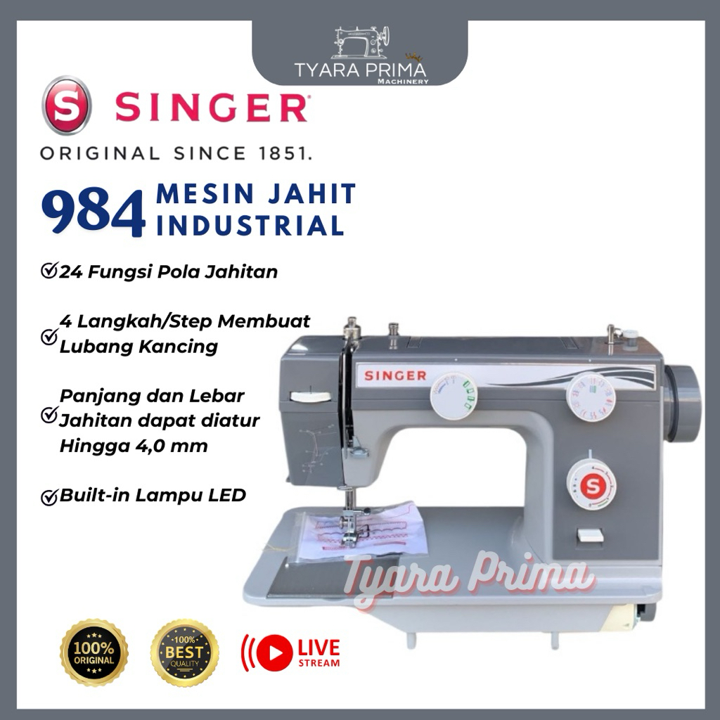 Mesin Jahit Portable SINGER 984