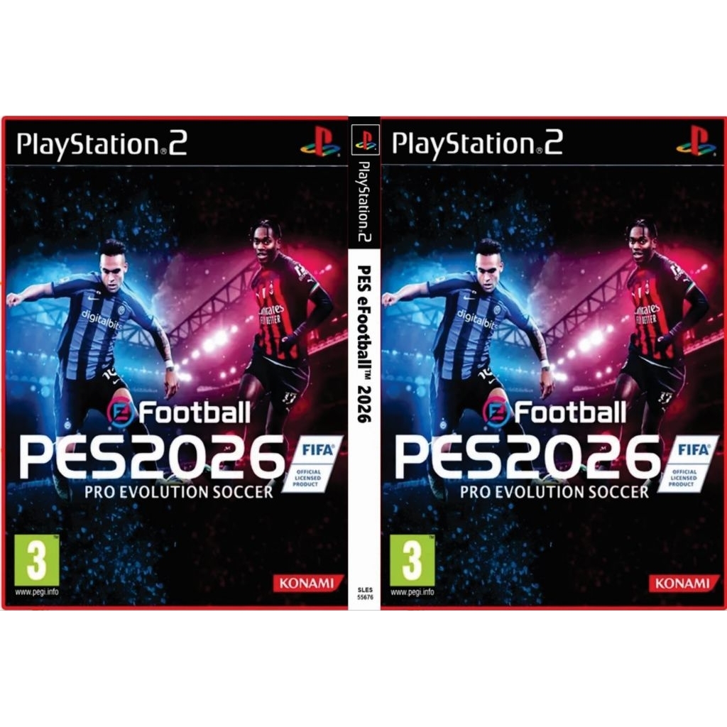 kaset game ps2 efootball 2026 pes 2026 playstation 2