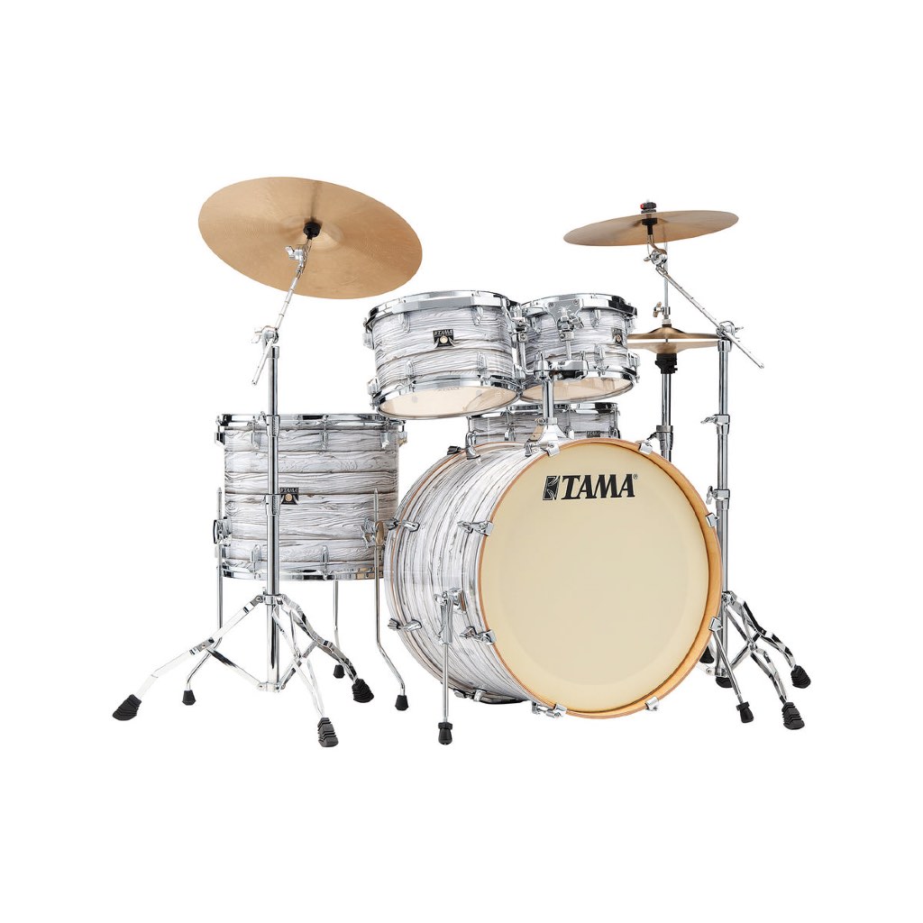 TAMA CK52KRS ICA Superstar Classic Maple 5-Piece Drum Shell Kit Ice Ash Wrap