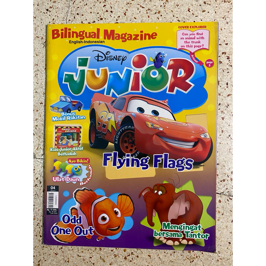 MAJALAH ENGLISH INDONESIA DISNEY JUNIOR