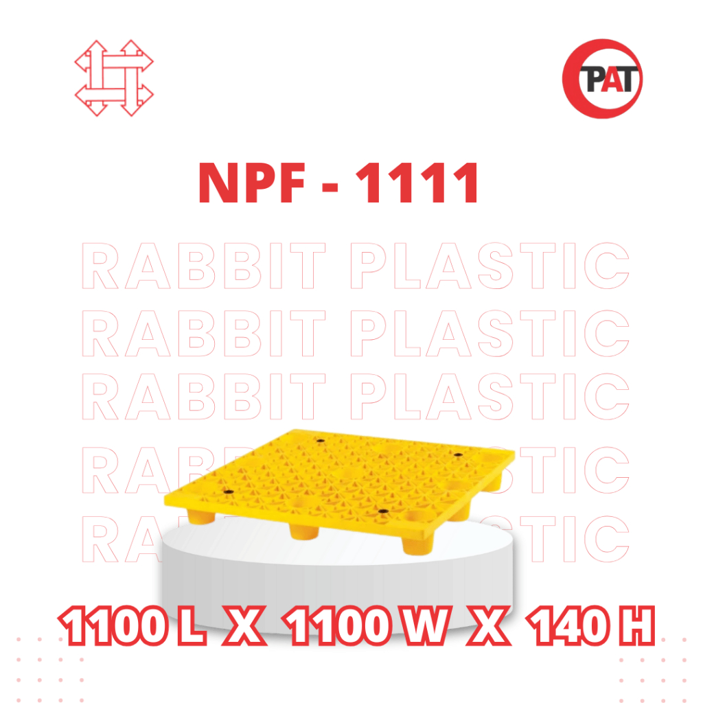 Rabbit Pallet Plastic NPF-1111
