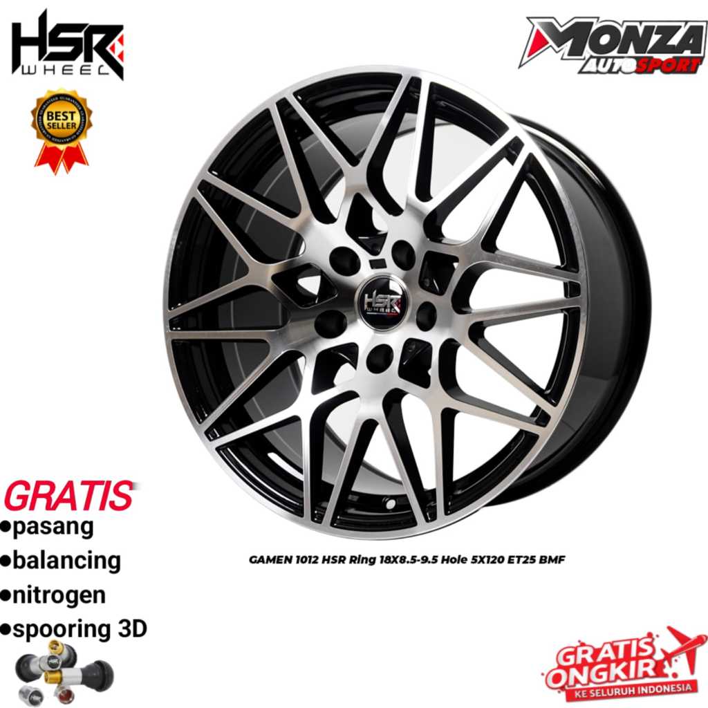 Velg mobil BMW ring 18 HSR Gamen
