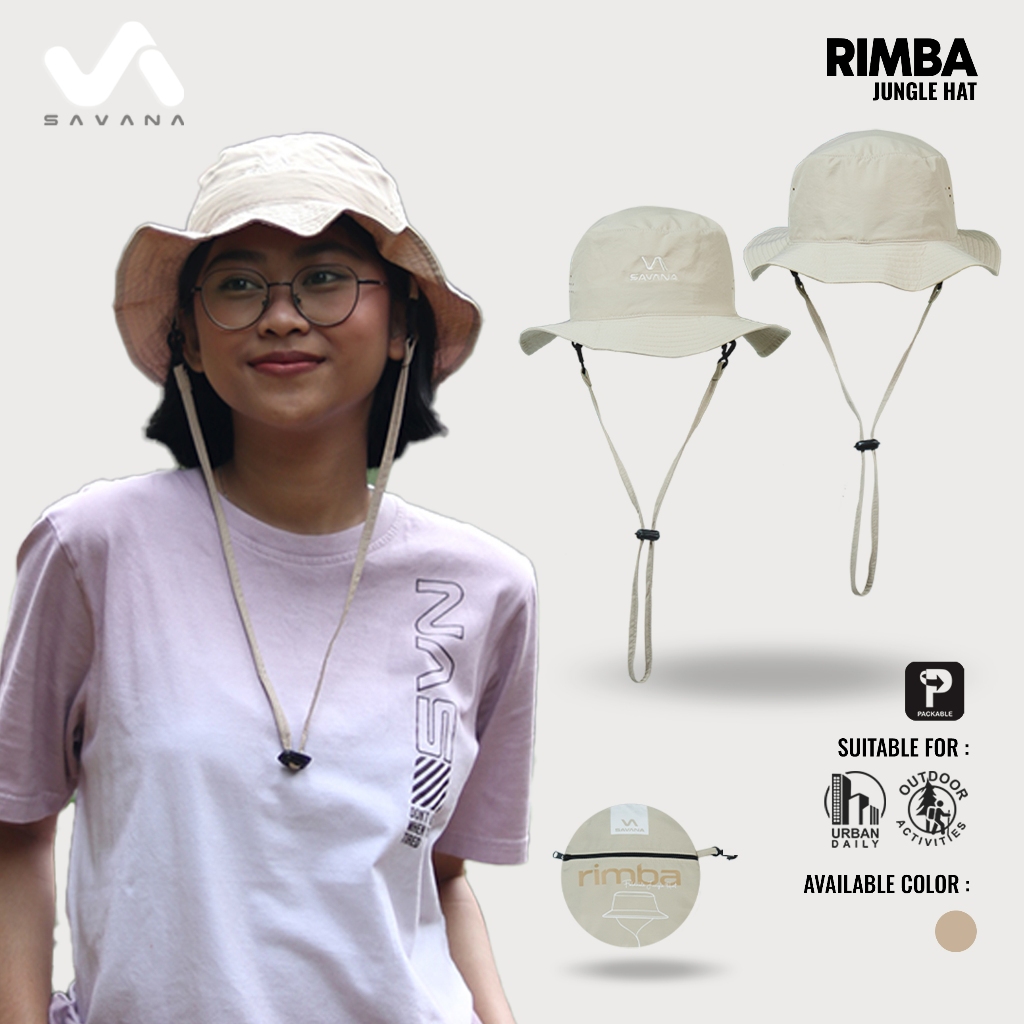 Savana Topi Rimba Packable