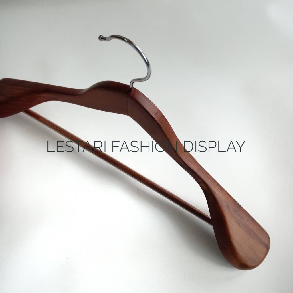 Hanger jas / hanger tebal / hanger kayu