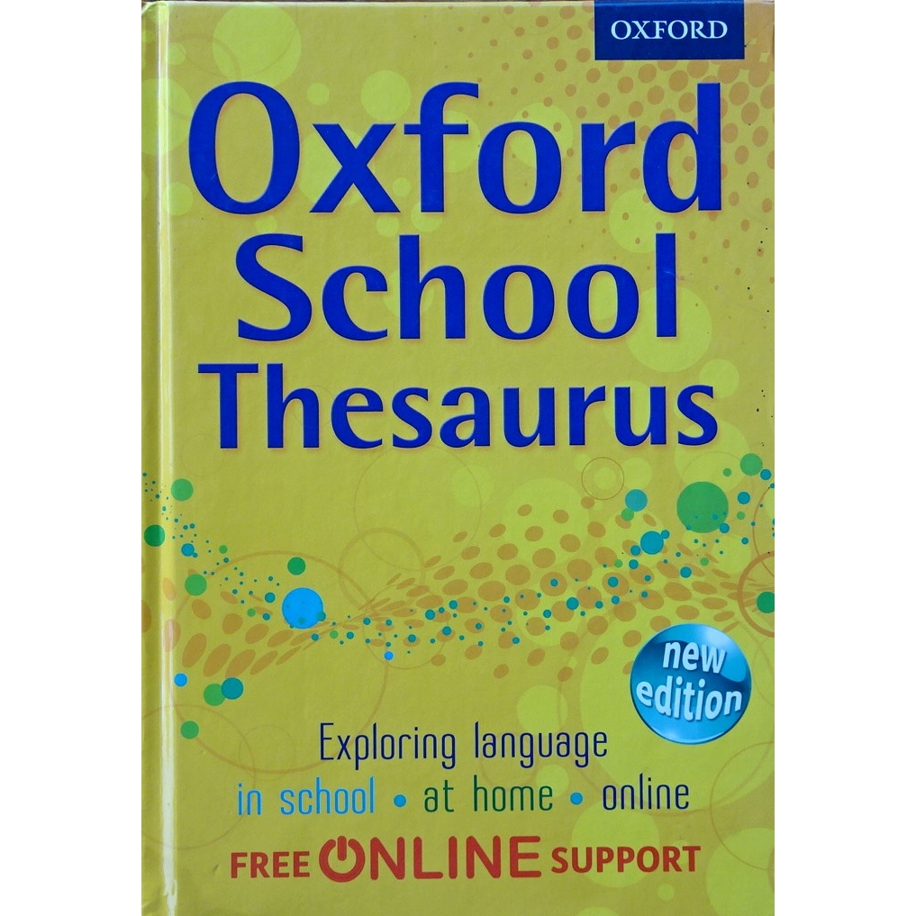 Oxford School Thesaurus – English Dictionary (Kamus Thesaurus Inggris import)