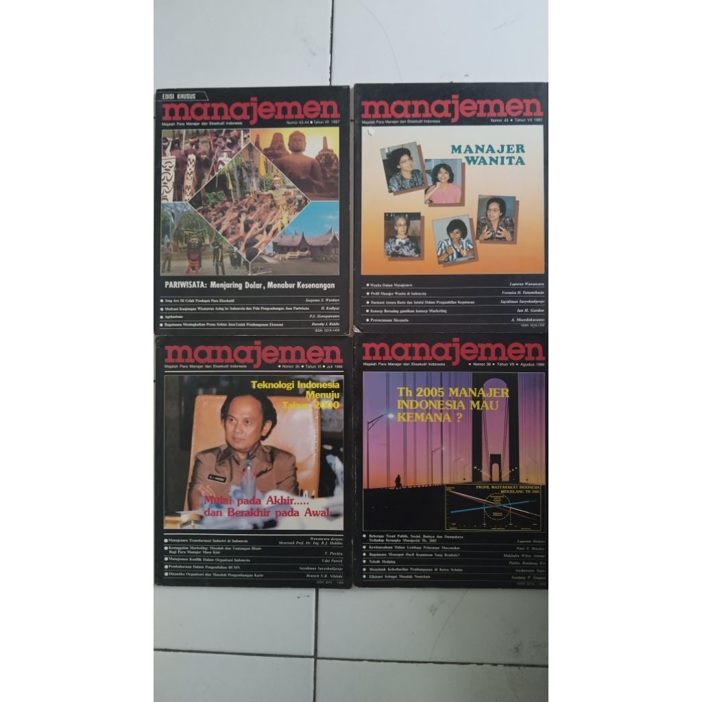MAJALAH MANAJEMEN TAHUN 1987