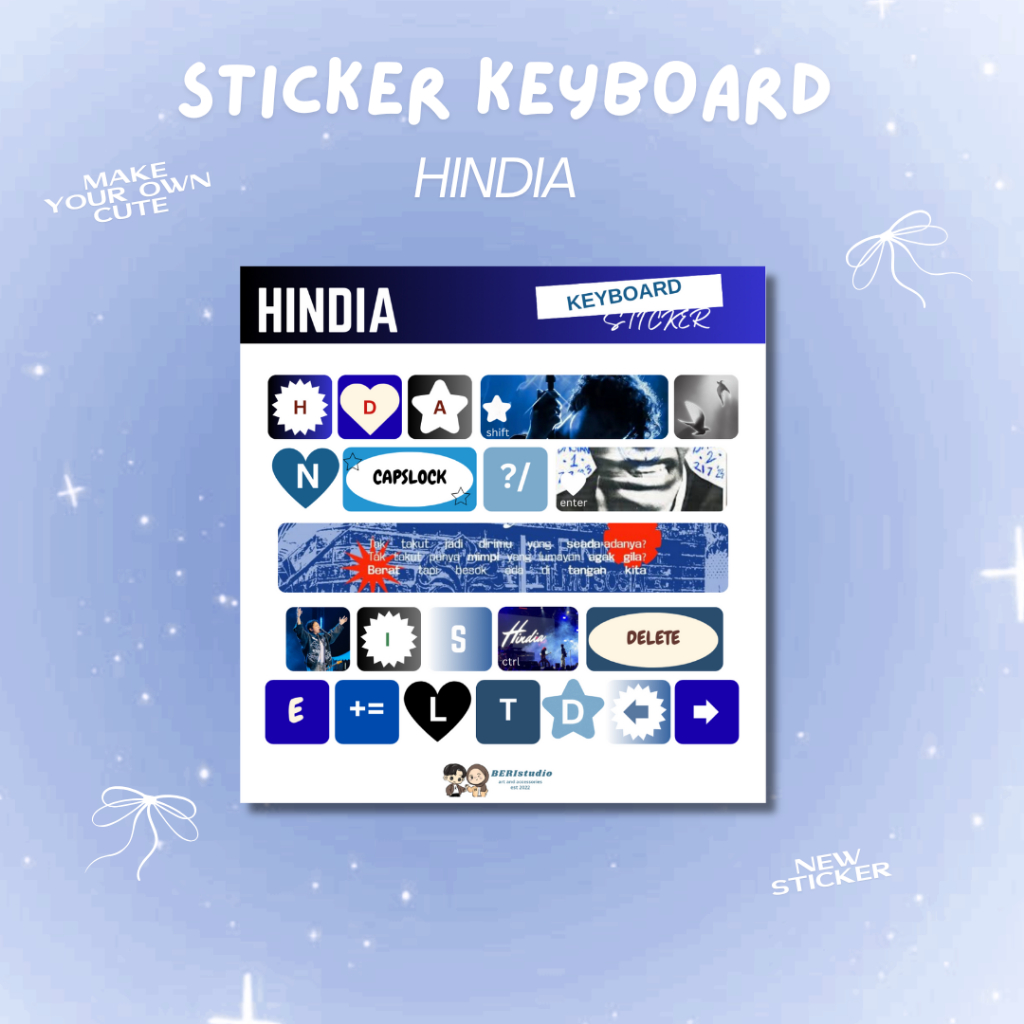STICKER KEYBOARD HINDIA BASKARA