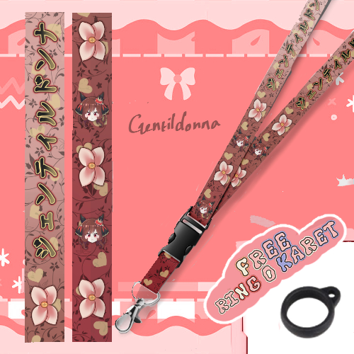 LANYARD ANIME UMA MUSUME GENTILDONNA