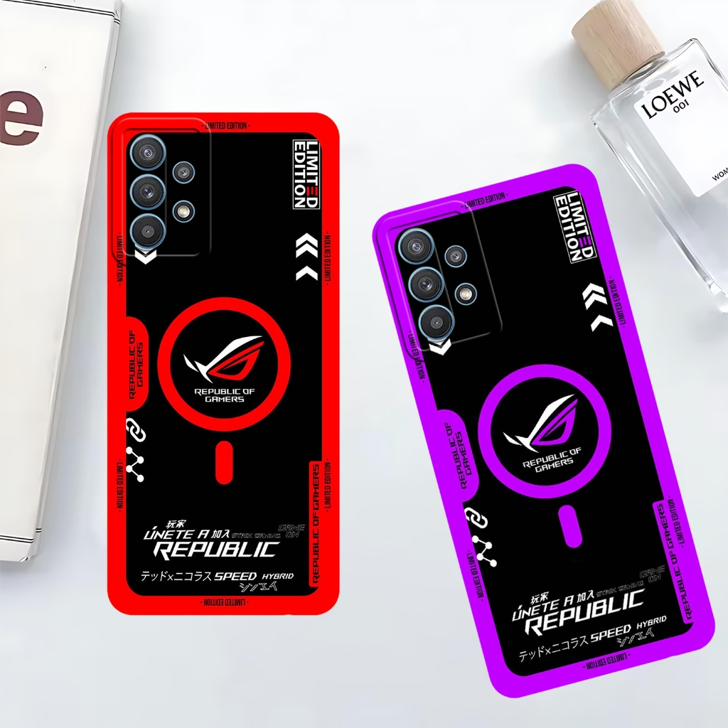 { EC003 } Case SAMSUNG A32 4G - Casing Hp SAMSUNG A32 4G - ElevenCase - Softcase Pro Camera - Pelind