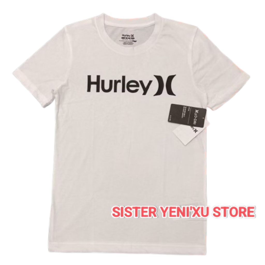Kaos Anak Hurley One & Only Boy T-Shirt WHITE (Size M,L,XL) ORIGINAL STORE 100%
