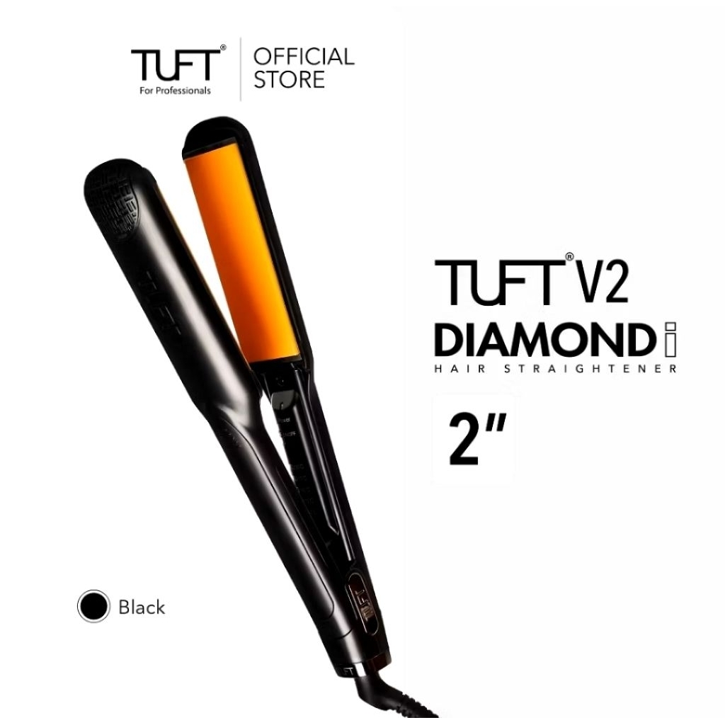 TUFT V2 Diamond 2 Inch Black Hair Straightener (3106643)