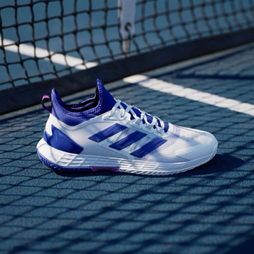 Sepatu Tenis Tennis Padel Pickball Pria Adidas Adizero Ubersonic 4.1 White