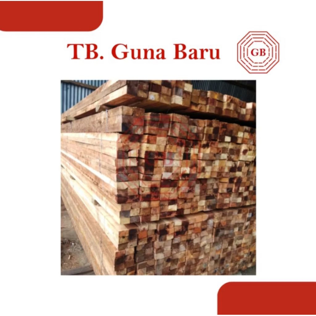 Kayu Kaso 4x6 Batangan panjang 4 meter