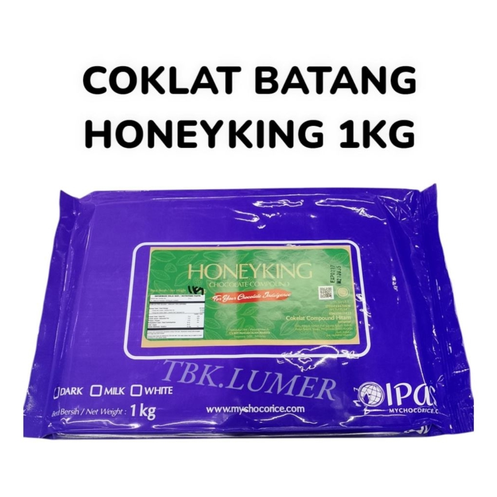 COKLAT BATANG COMPOUND HONEYKING 1KG/coklat batang/coklat