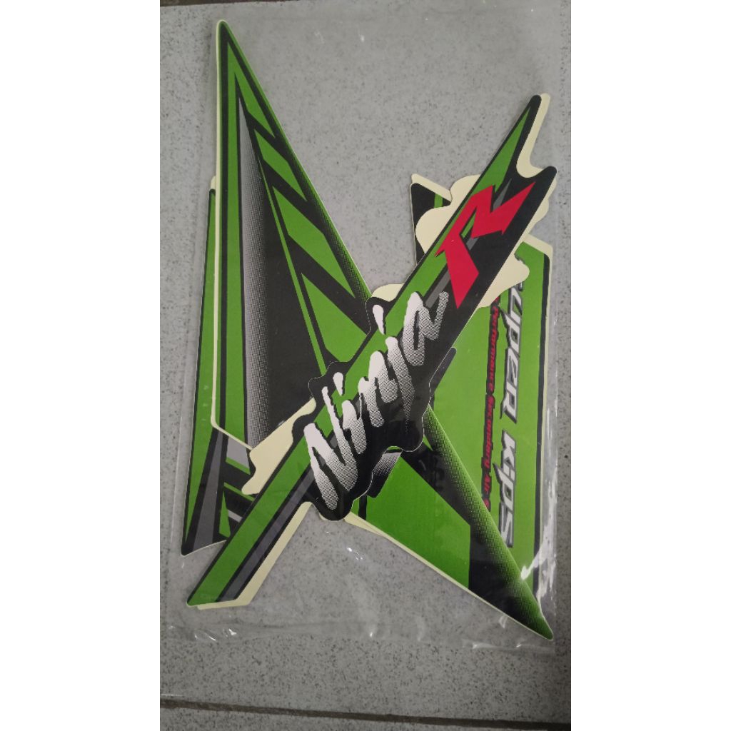 Stiker Kawasaki Ninja R 2014