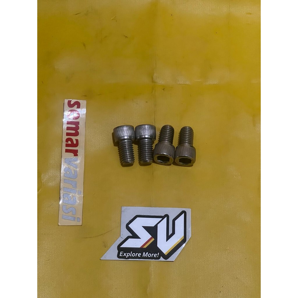 BAUT BAUD STAINLESS STEEL 12MM BAUT 17 KASAR KUNCI L10