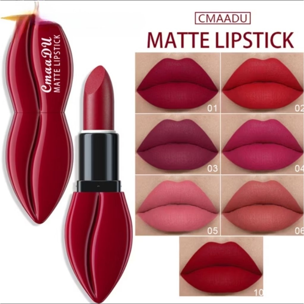 CMAADU LIPSTIK MATTE DESAIN BIBIR