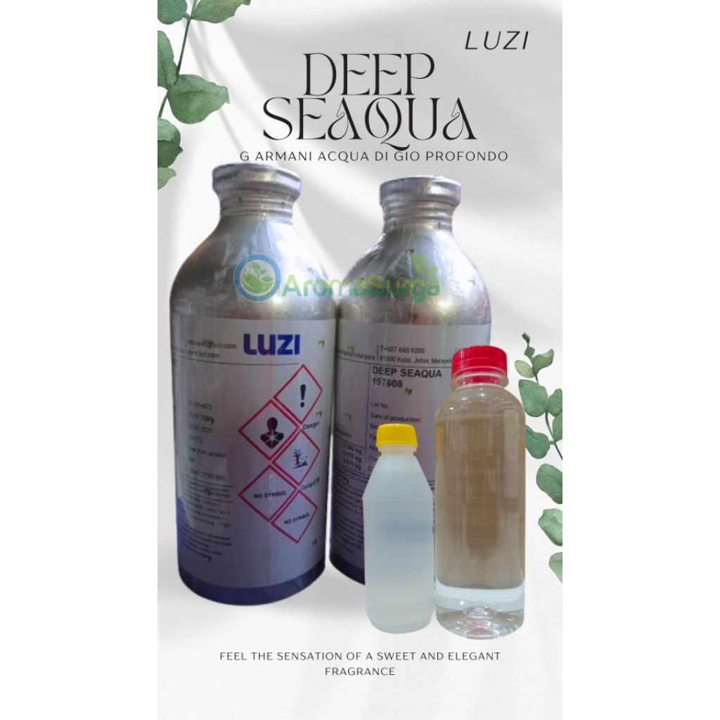DEEP SEAQUA LUZI | BIBIT PARFUM LUZI 100% ASLI