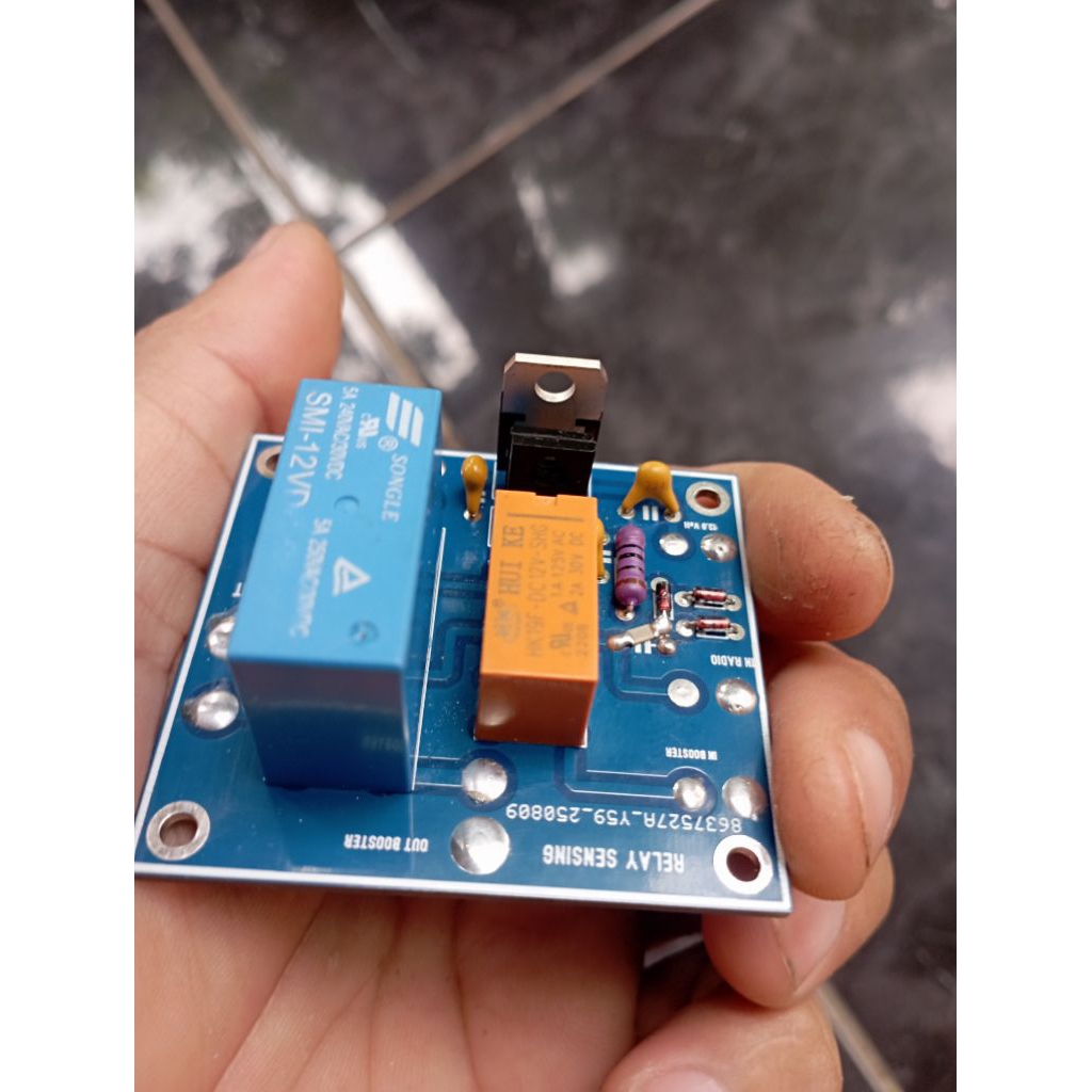 Sensing Booster 500 Watt  FM 60-175 MHz,Cocok Untuk Brig FM Bawah Atau  2 M Band