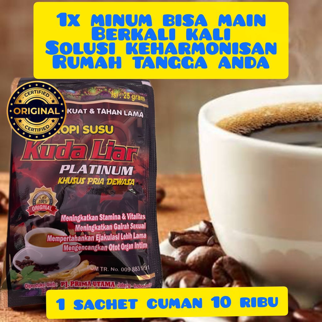 kopi susu stamina kuda liar platinum ((original))