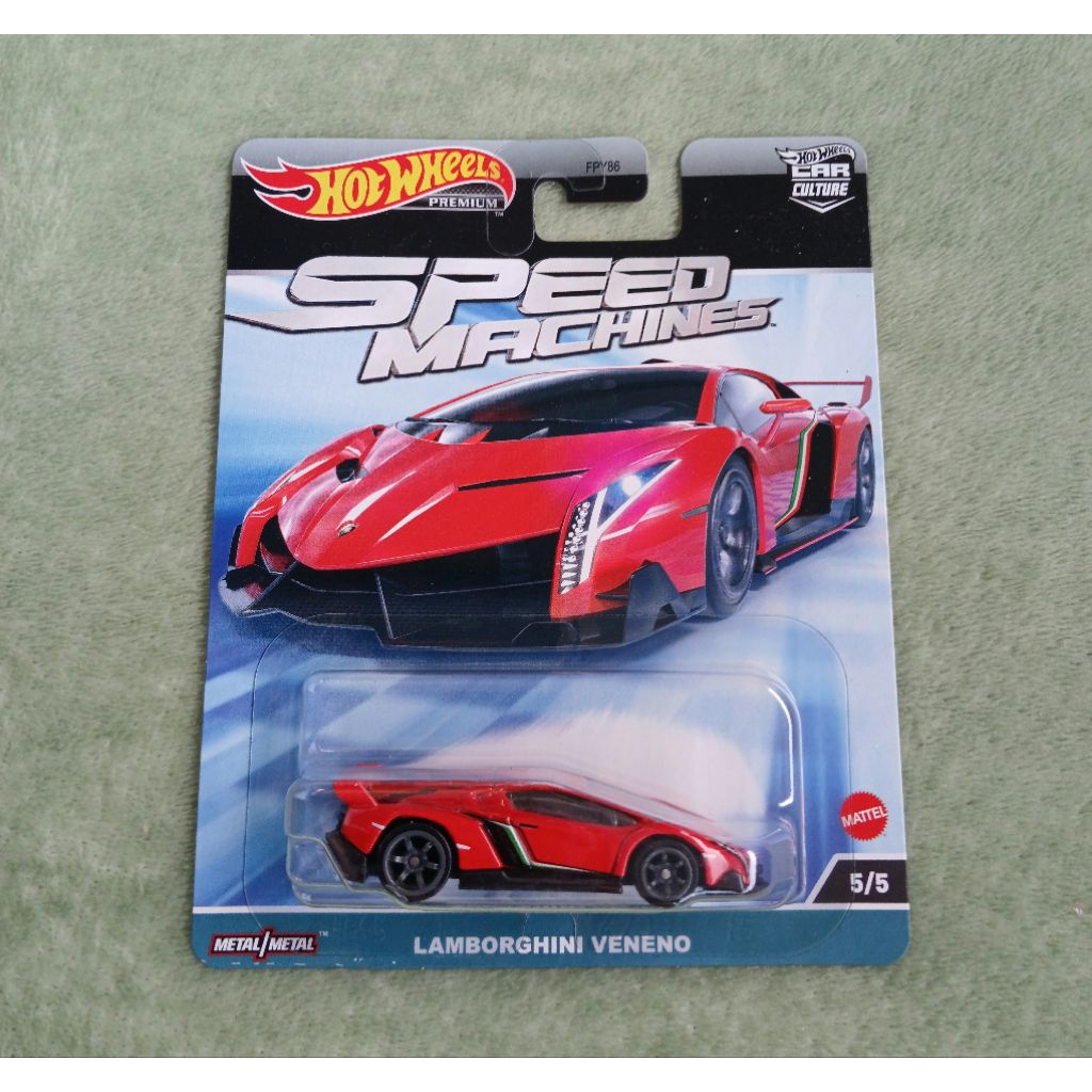 Hot Wheels Lamborghini Veneno Speed Machines